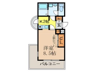 カルム香川Ⅴの物件間取画像